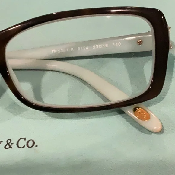 Tiffany & Co. Black and White Glasses - Picture 14 of 16